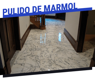 Pulido de pisos de marmol y hormigon.